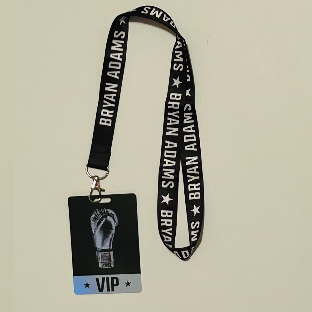 NEW! Bryan Adams “Roll With The Punches” Vinyl & VIP Laminate & Lanyard Set - Picture 4 of 5